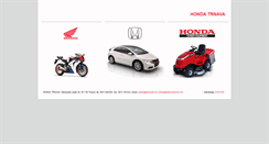 Desktop Screenshot of hondatt.sk